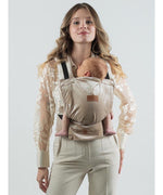 Isara Mochila Portabebé Quick Full Buckle V2 - Champagne Velvet