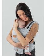 Isara Mochila Portabebé Quick Full Buckle One size - Pearl Grey