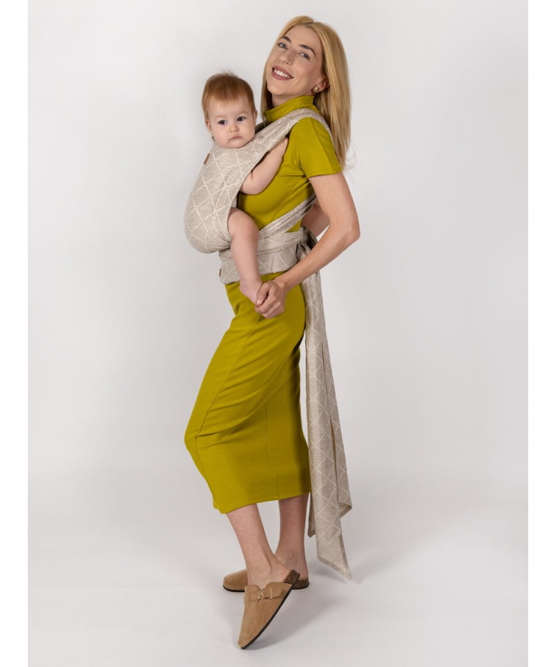 Isara Quick Half Buckle Mochila Portabebé - Au Naturel