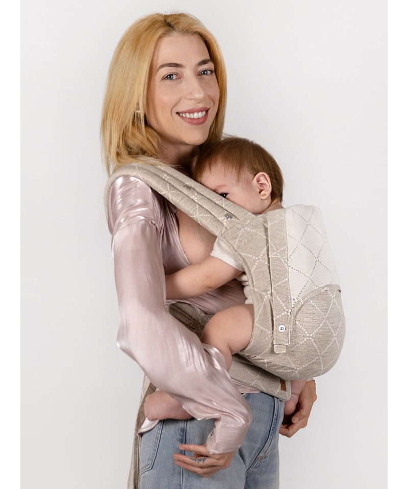 Isara Quick Half Buckle Mochila Portabebé - Au Naturel