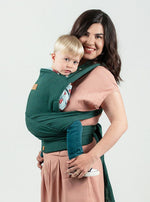 Isara Quick Half Buckle Mochila Portabebé - Evergreen Linen