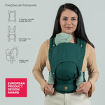 Isara Quick Half Buckle Mochila Portabebé - Evergreen Linen
