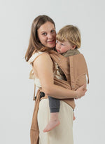 Isara Quick Half Buckle Mochila Portabebé - Macchiato