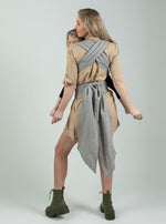 Isara Quick Half Buckle Mochila Portabebé - Misty Linen