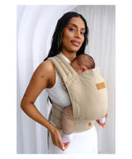 Isara Mochila Portabebé Quick Half Buckle - Sandstone Linen