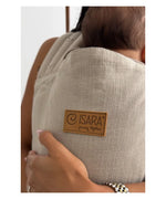 Isara Mochila Portabebé Quick Half Buckle - Sandstone Linen