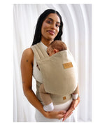 Isara Mochila Portabebé Quick Half Buckle - Sandstone Linen