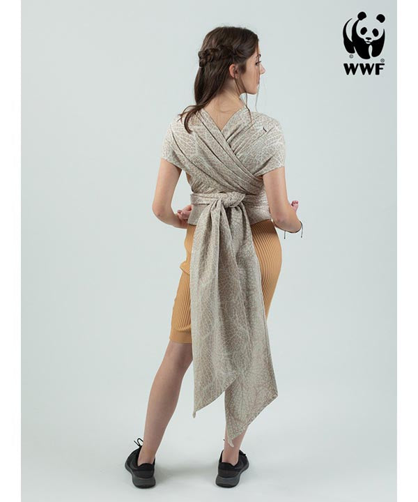 Isara Mochila Portabebé QuickTie - Majestic Ivory Forest