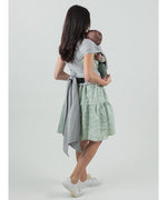 Isara Mochila Portabebé QuickTie One Size - Pearl Grey