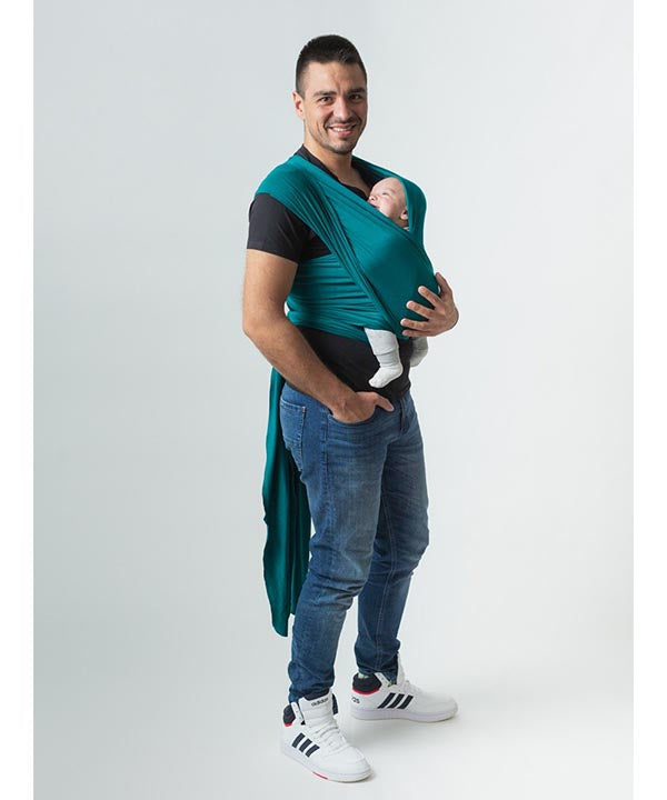 Isara Stretchy wrap One size - Teal Green