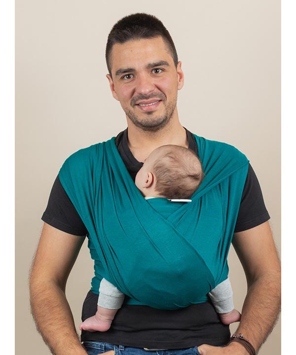 Isara Stretchy wrap One size - Teal Green