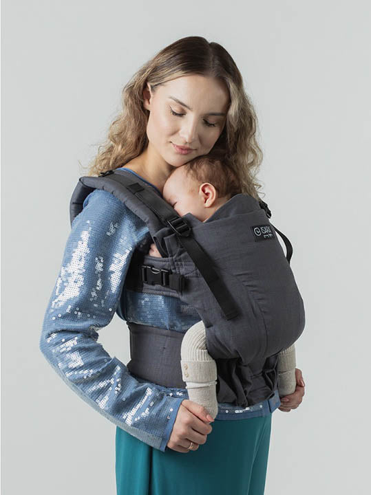 Isara The ONE Mochila Portabebé - Graphite Linen