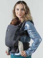 Isara The ONE Mochila Portabebé - Graphite Linen