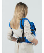 Isara Mochila Portabebé The ONE One size - Iris Blue Bamboo