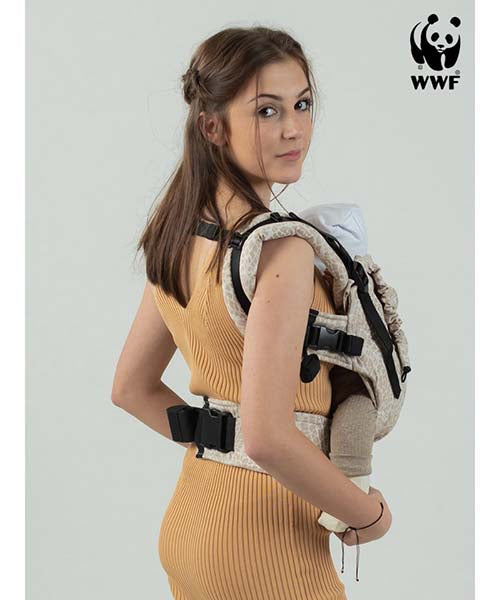 Isara The ONE Mochila Portabebé - Majestic Ivory Forest