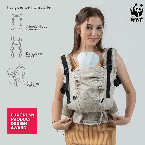 Isara The ONE Mochila Portabebé - Majestic Ivory Forest