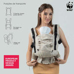Isara The ONE Mochila Portabebé - Majestic Ivory Forest
