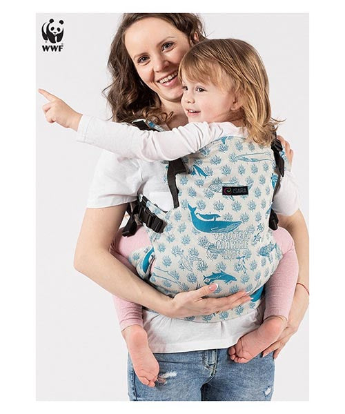 Isara The ONE Mochila Portabebé - Marine Life Breeze