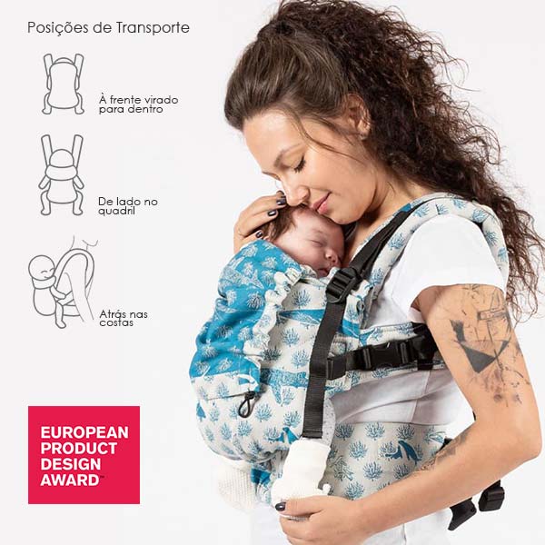 Isara The ONE Mochila Portabebé - Marine Life Breeze