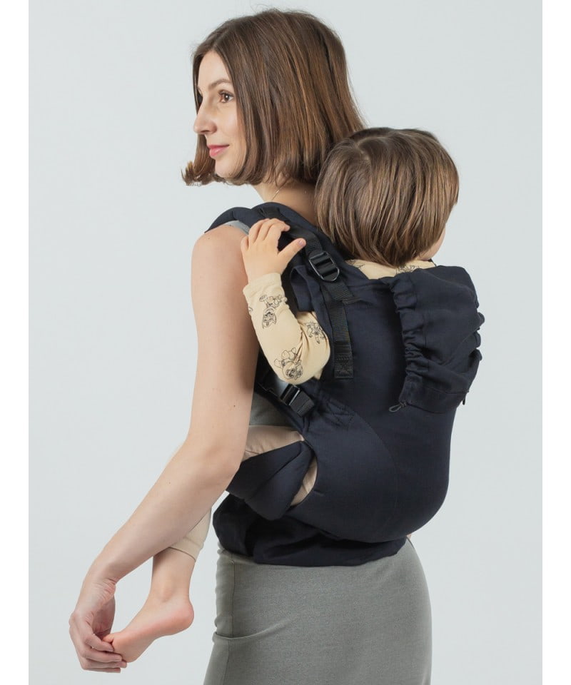 Isara Mochila Portabebé The ONE One size - Noire