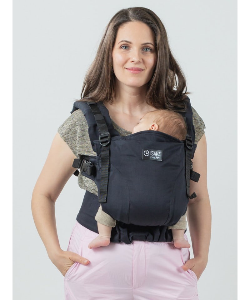 Isara Mochila Portabebé The ONE One size - Noire