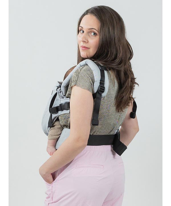 Isara Mochila Portabebé The ONE One size - Pearl Grey