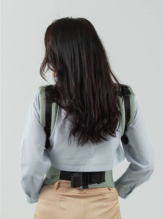Isara The ONE Mochila Portabebé - Sage Green Linen
