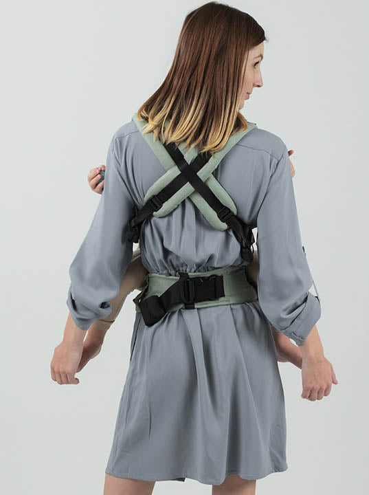 Isara The ONE Mochila Portabebé - Sage Green Linen