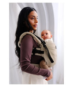 Isara Mochila Portabebé The ONE One size - Sandstone Linen