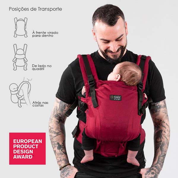 Isara The ONE Mochila Portabebé - Scarlet
