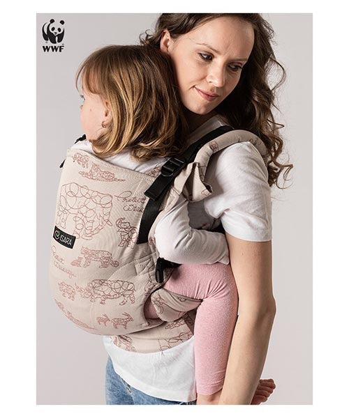 Isara The ONE Mochila Portabebé - Wildlife Sandy