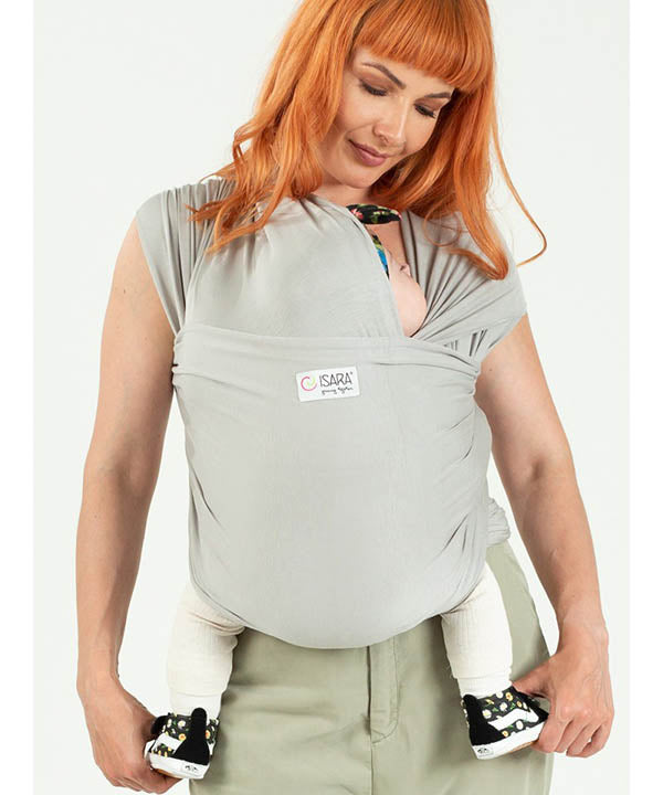 Isara Stretchy wrap One size - Silver Grey