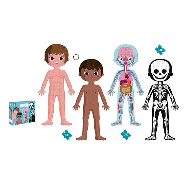 Janod - Puzzle Educativo O Corpo Humano