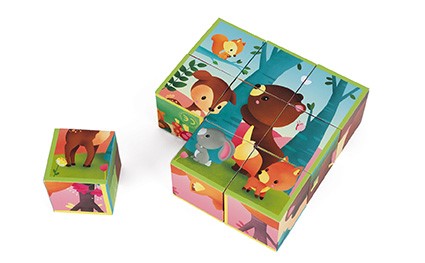 Janod - KubKid Animais do Bosque