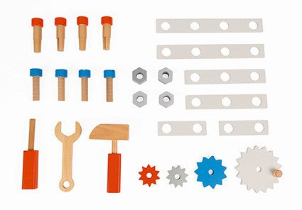 Janod - Brico'Kids Carrinho de Bricolage