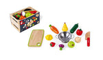 Janod - Set de Frutas e Verduras com Velcro