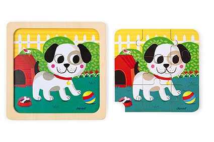 Janod - Puzzle Cão Titus