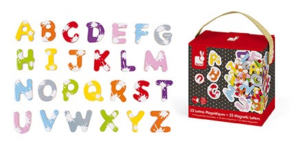 Janod - Mala com 52 Letras Splash