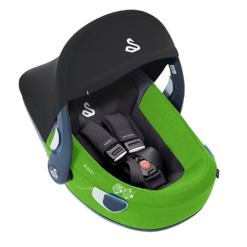 Swandoo Albert Cadeira Auto - Lime/Sesame Grey