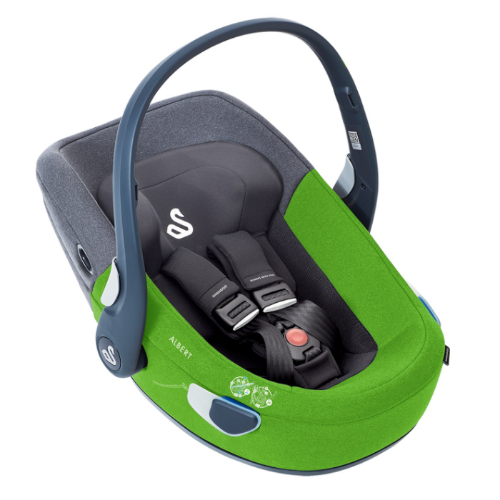 Swandoo Albert Cadeira Auto - Lime/Sesame Grey