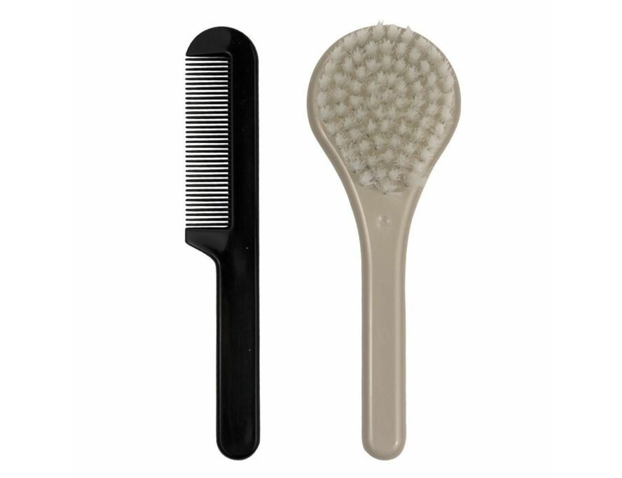 Luma Conjunto de Escova e Pente - Beige