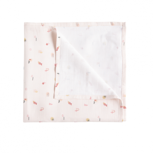 Luma Musselina 110x110 - Rosa Claro
