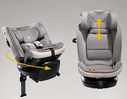 Cadeira Auto I-Spin XL Signature da Joie - Eclipse