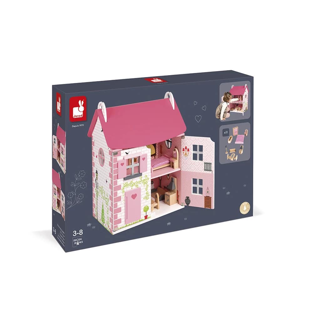 Janod Mademoiselle Casa de Bonecas