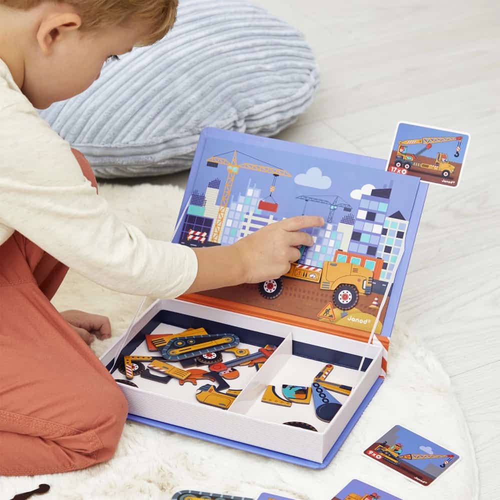 Janod Livro Magnético Construção