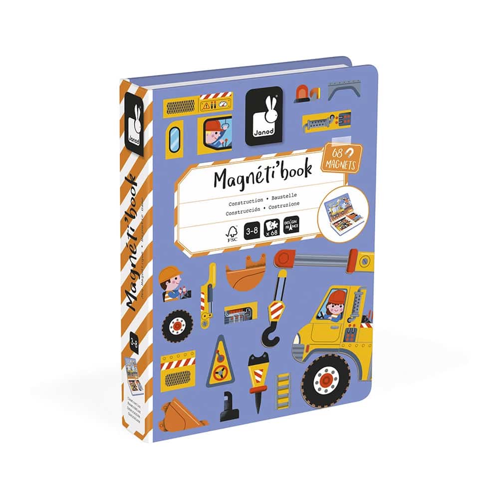 Janod Livro Magnético Construção
