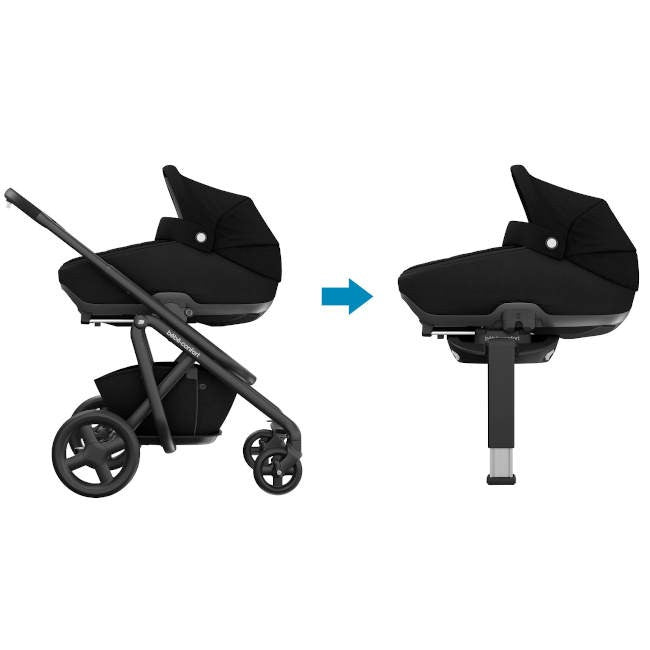 Maxi-Cosi Alcofa Jade i-Size - Essential Black