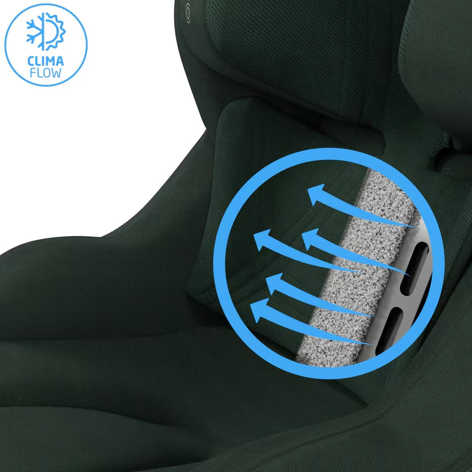 Maxi-Cosi Mica Slide Pro Authentic Green sistema ClimaFlow