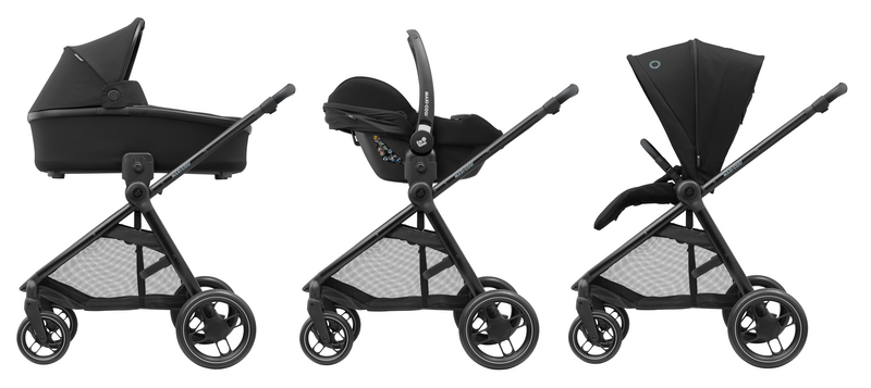 Maxi-Cosi Carrinho de Bebé Street - Essential Black