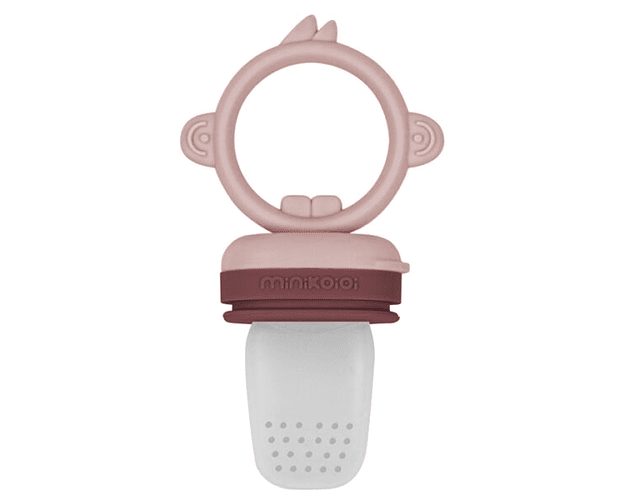 Minikoioi Alimentador Anti-Asfixia Pulps - Bordeaux e Rosa